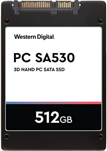 מחשב דיגיטלי מערבי SA530 512 GB כונן מצב מוצק - 2.5 פנימי - SATA [SATA/600]